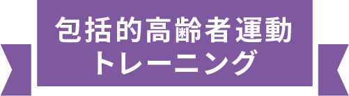 包括的高齢者運動トレーニング